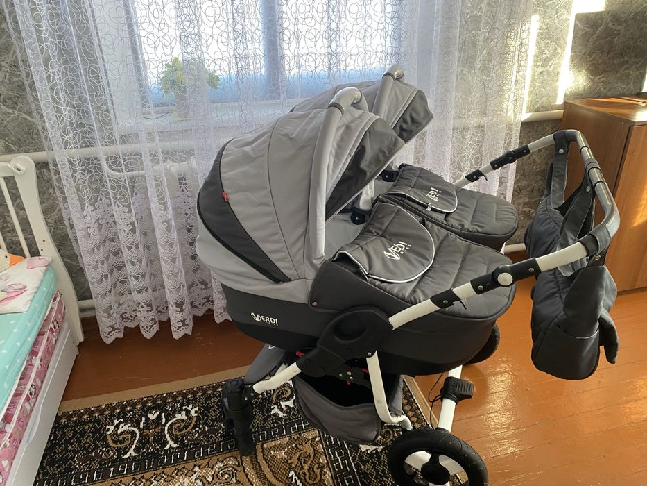 Коляска для двійні 2 в 1