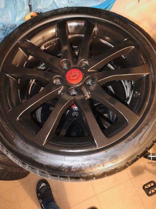 Oryginalne koła Renault laguna 3 z czujnikami opony letnie