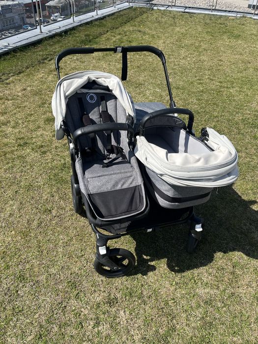 Bugaboo Donkey 5 Duo w wersji dla dwójki dzieci – bardzo dobry stan