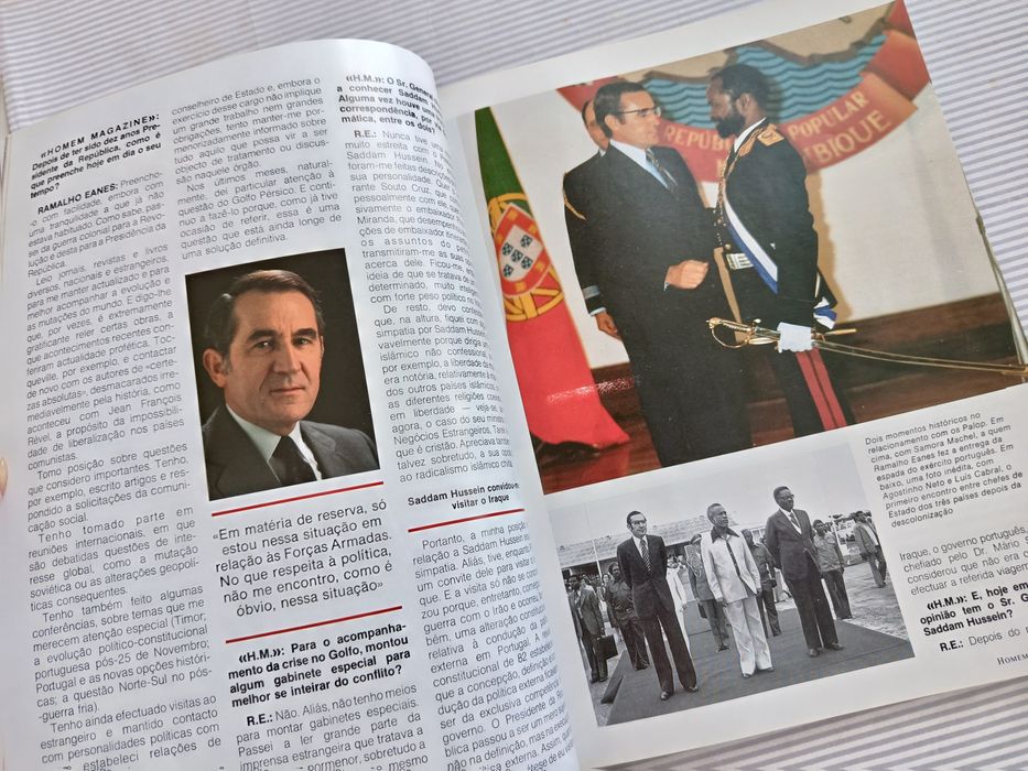 Revista HOMEM Magazine (Ramalho Eanes) 1991