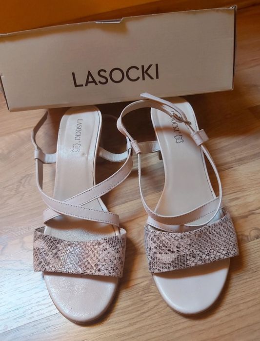 Sandały Lasocki skórzane
