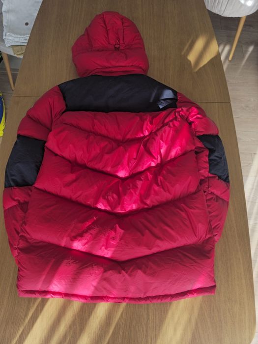 Casaco mont-bell ex 800 vermelho