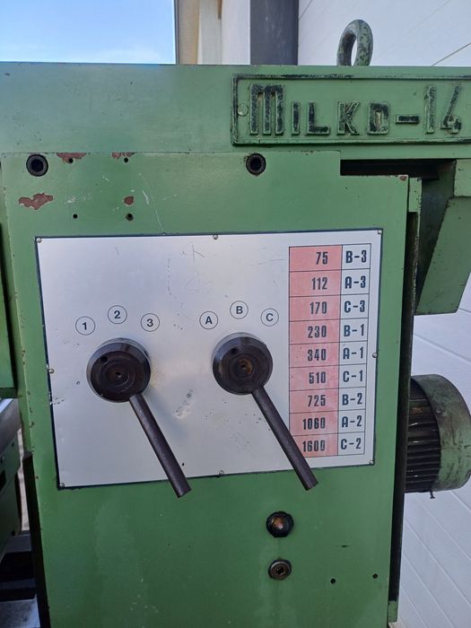 Frezarka do metalu Milko 14