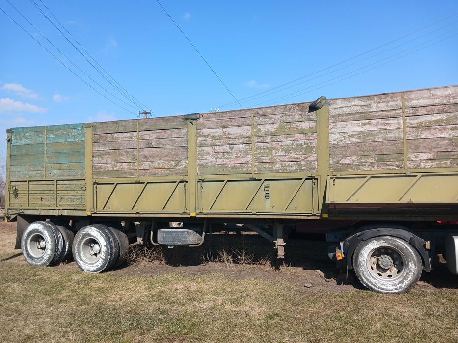 Напівпричіп зерновоз маз 9397
