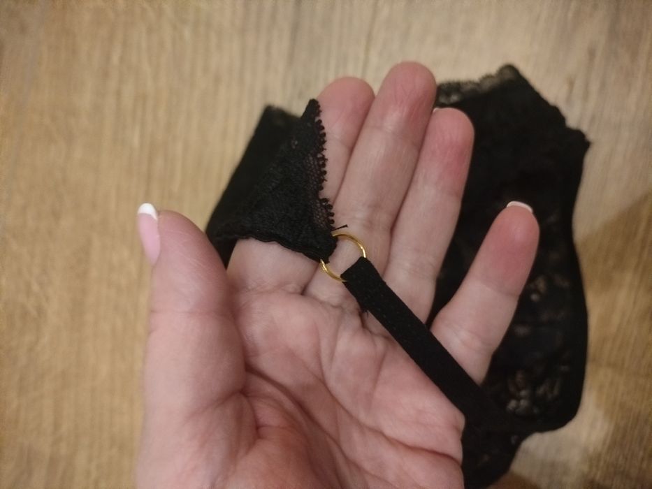 Zestaw 2 sztuki figi damskie czarne nowe rozmiar S