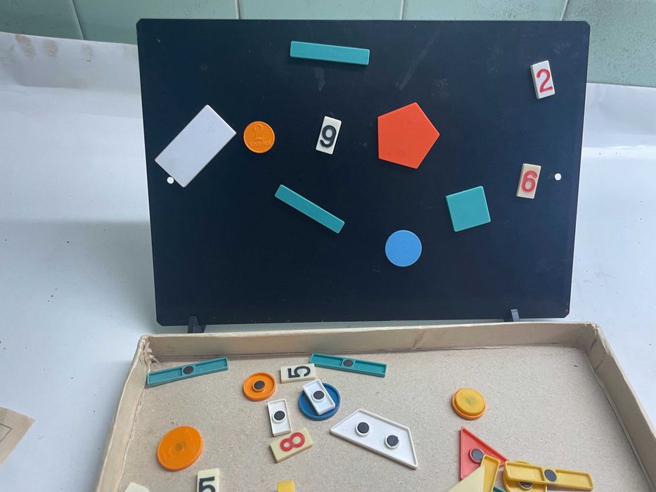 Магнитная математическая игра для первоклассников СССР