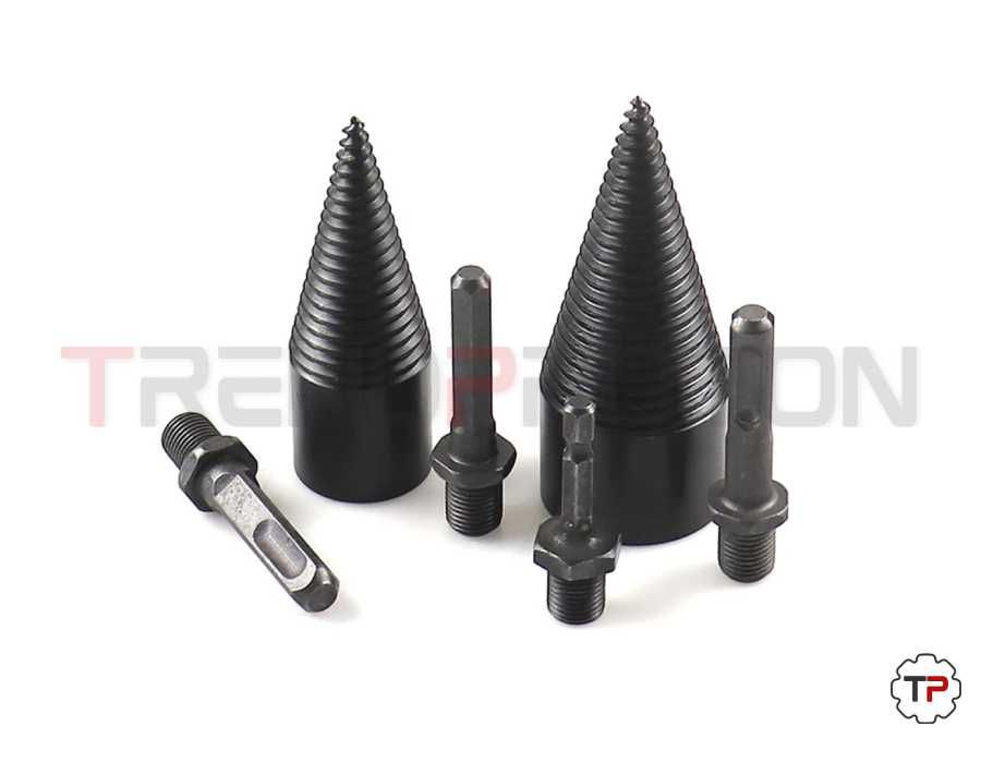 Conj. 2 Brocas p/ Rachar Lenha (32mm + 42mm)