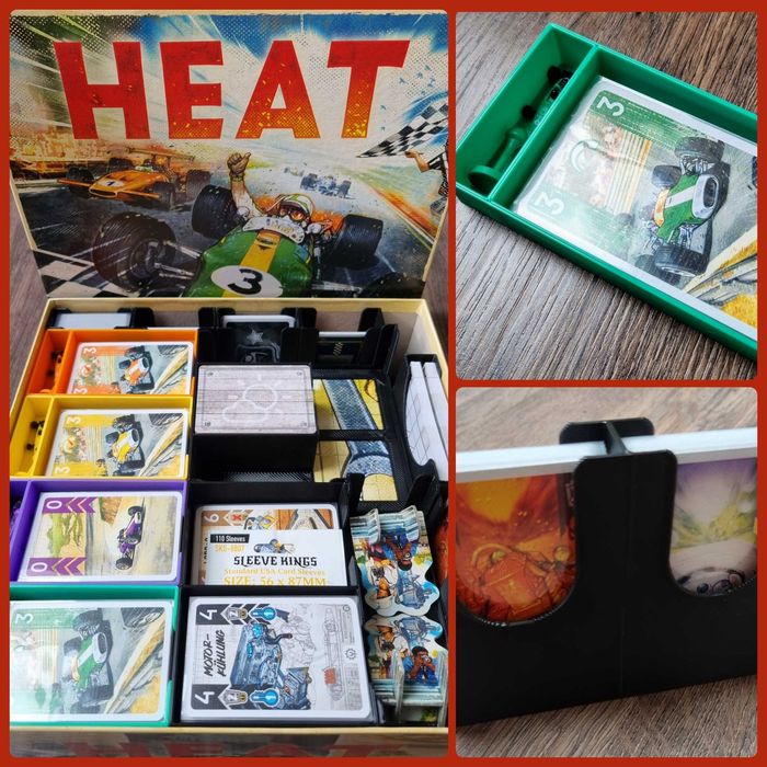 Insert organizer do gry Turbo (Heat – Pedal to the Metal) + 2 dodatki