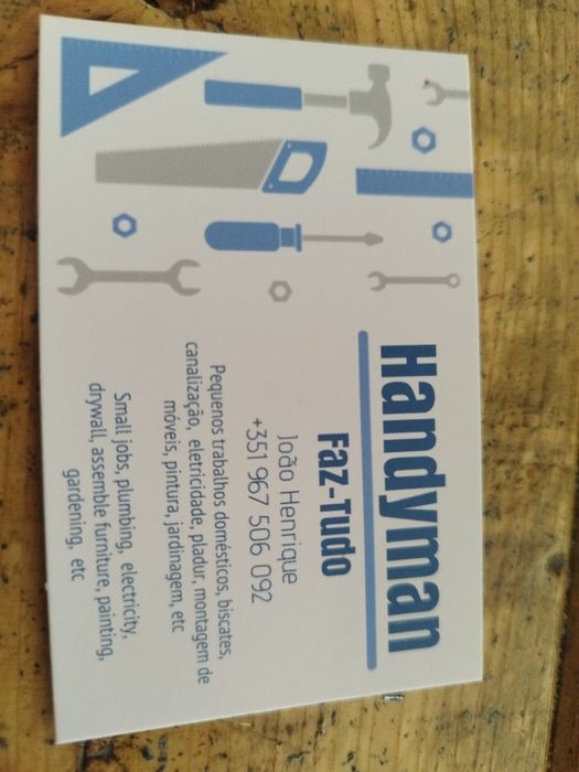 Handyman / Pequenos trabalhos domésticos