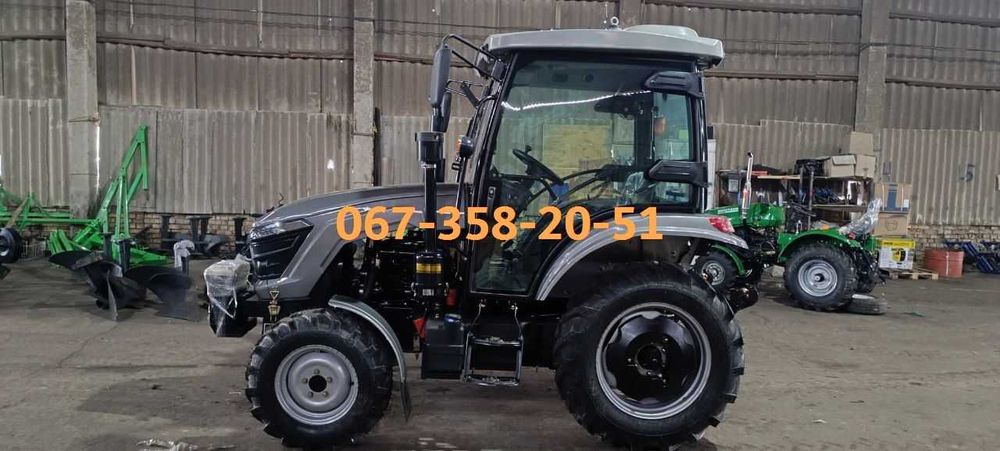 Мінітрактор СКАУТ 404 С – з кабіною, реверсом, доставкою та гарантією