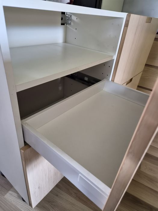 Szafka kuchenna Ikea metod maximera, front frojered