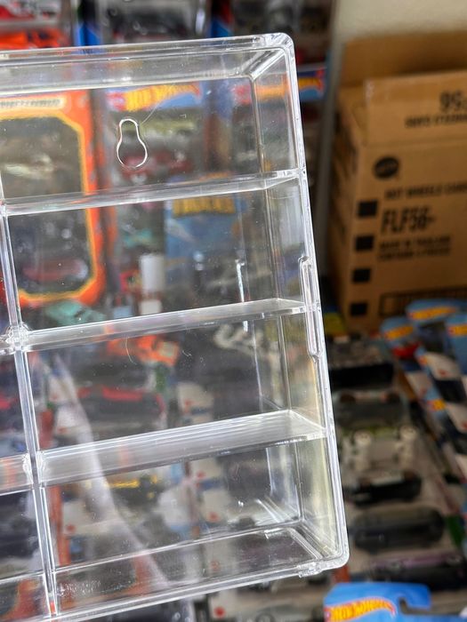 expositor acrilico diecast hot wheels 1/64