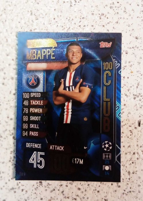 Cartas Topps MBAPPÉ ( Rookie )