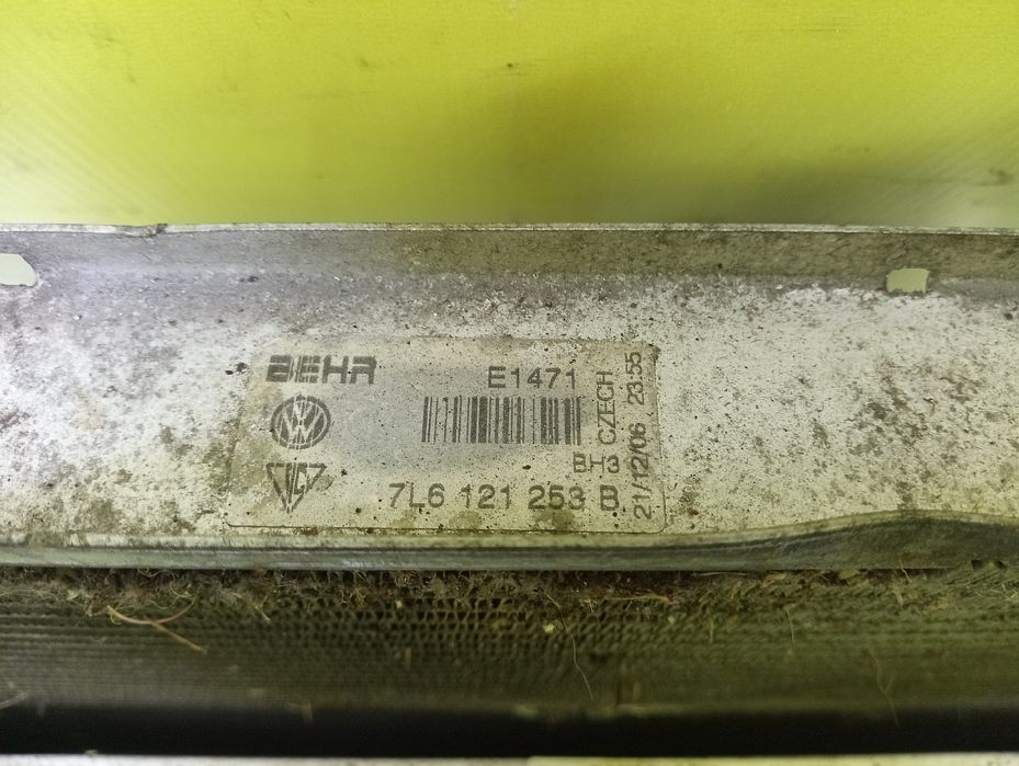 Касета радіатора 3.0d Туарег Volkswagen Touareg GP BKS 3.0 радиатор