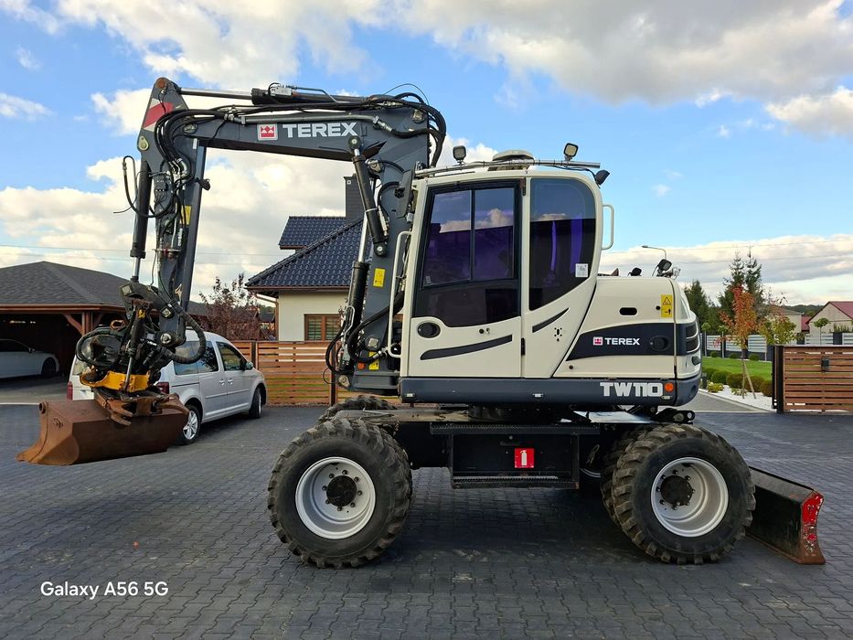 Terex TW110 ROTOTILT ze szczypcami