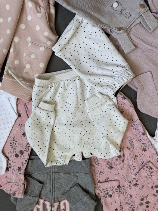Милий набір одягу для дівчинки zara f&f next 0-3 місяців кофтинки штанці чоловічки боді