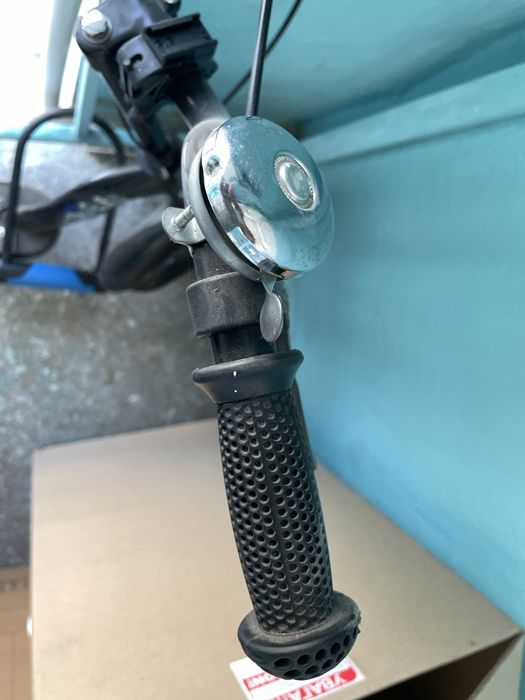 Самокат с надувными колесами