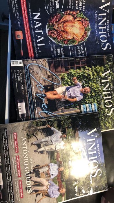 Revistas sobre vinhos