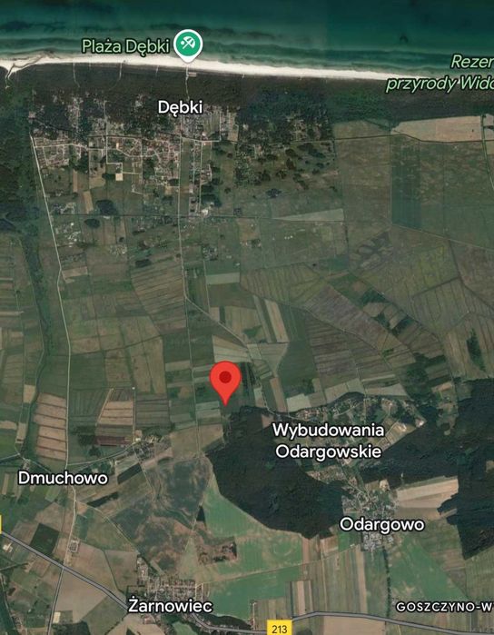 Ziemia rolna blisko morza