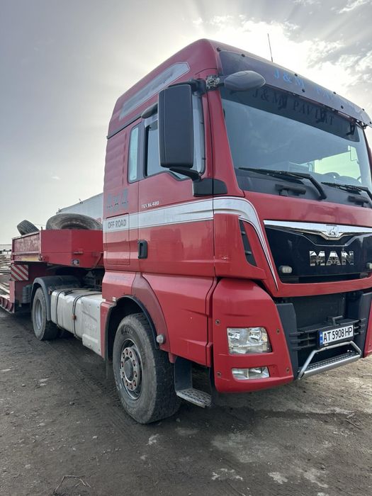 Продам MAN 4х4 TGX 18.500 сідловий тягач гідродрайв