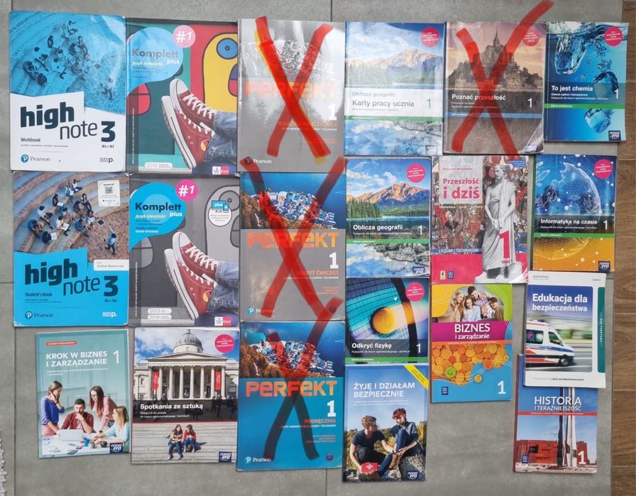 Podręczniki klasa 1 WSiP Nowa Era Klett High Note 3 Pearson Operon