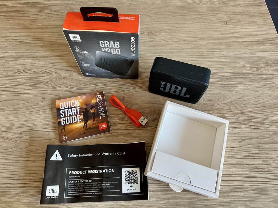 Coluna JBL Go 2 Essential Preto