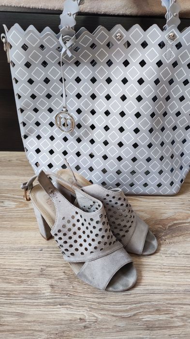 Torebka koszyk Monnari i buty