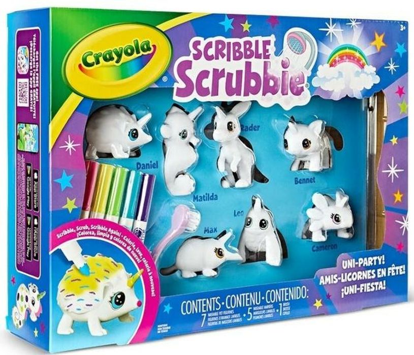 Figurki do malowania zwierzątka +akcesoria CRAYOLA Crayola ,325x235