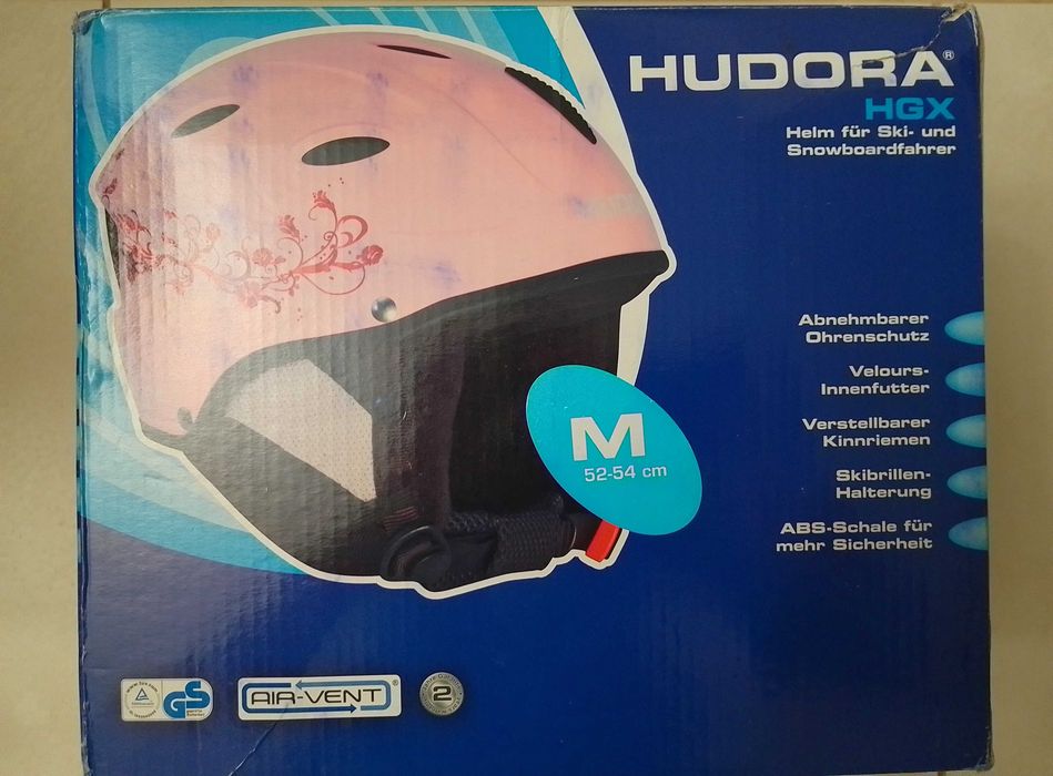 Дитячий лижний шолом Hudora M (52-54см)