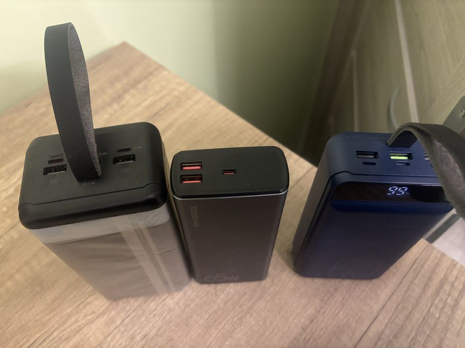 Powerbanki 3 sztuki