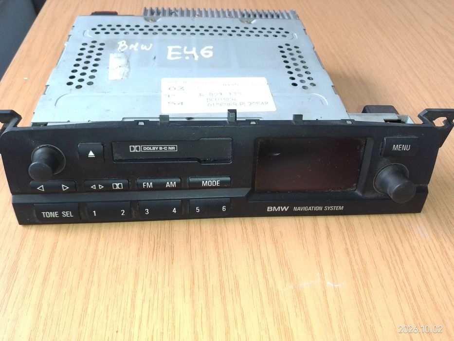 Rádio / Ecrã Navegação Original BMW Série 3 E46 (65126923175-01)