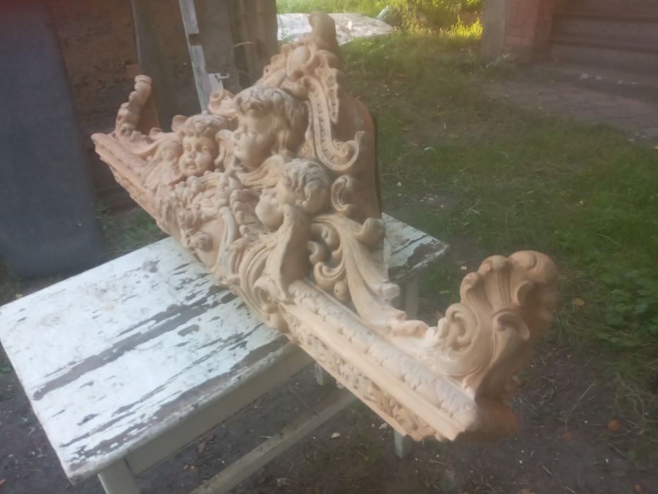 Антикварна тєракотова дєталь інтєреру