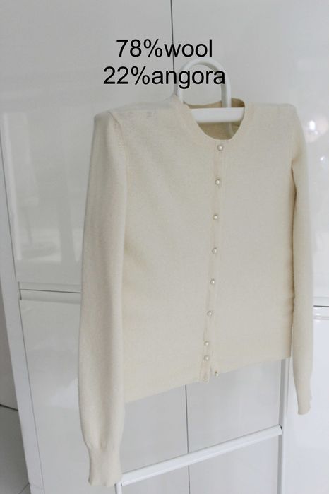 78%wełna 22%angora Benetton bez wad L/M