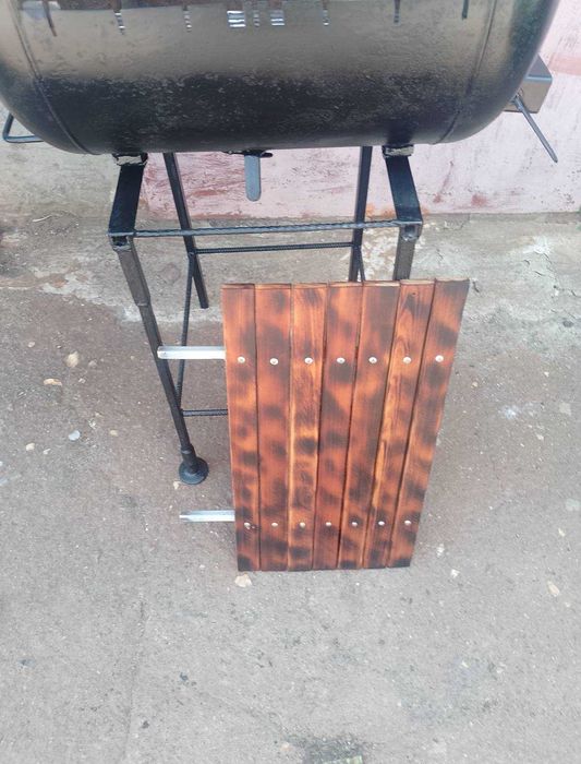 Мангал на базе 80л бойлера