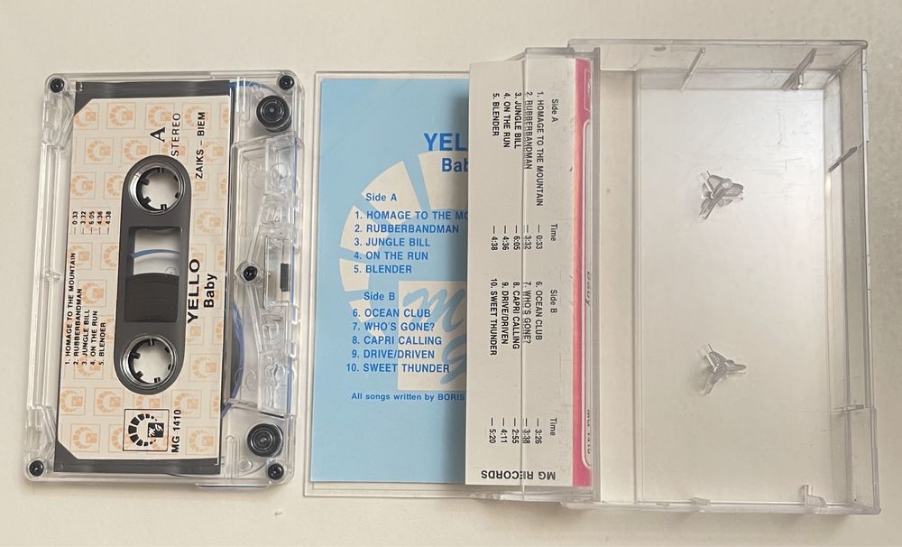 Yello Baby kaseta magnetofonowa audio