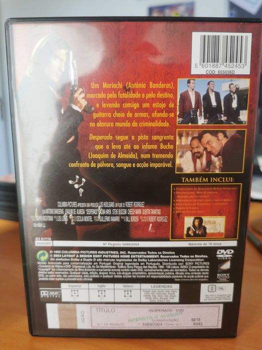 DVDs Filmes Originais (Usados)