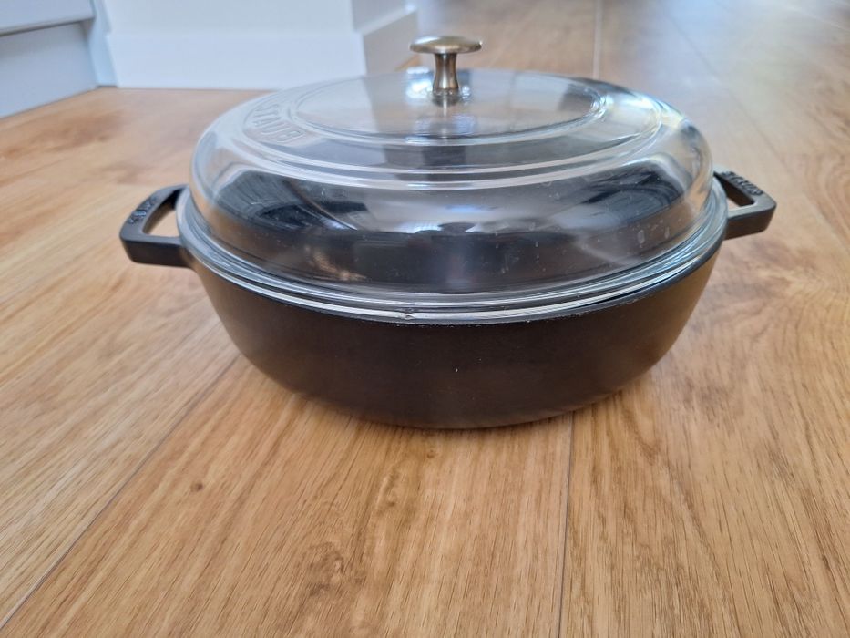 Patelnia żeliwna staub 28cm