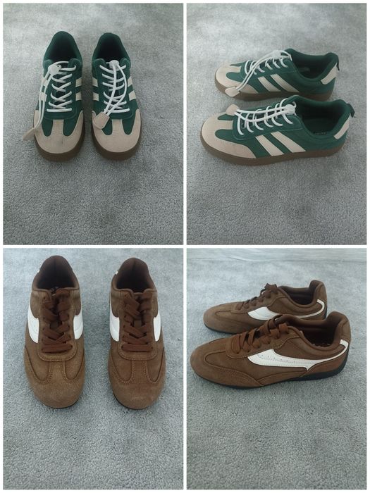 Buty sportowe. 2 pary. Rozmiar 36. Wkładka 23 cm.