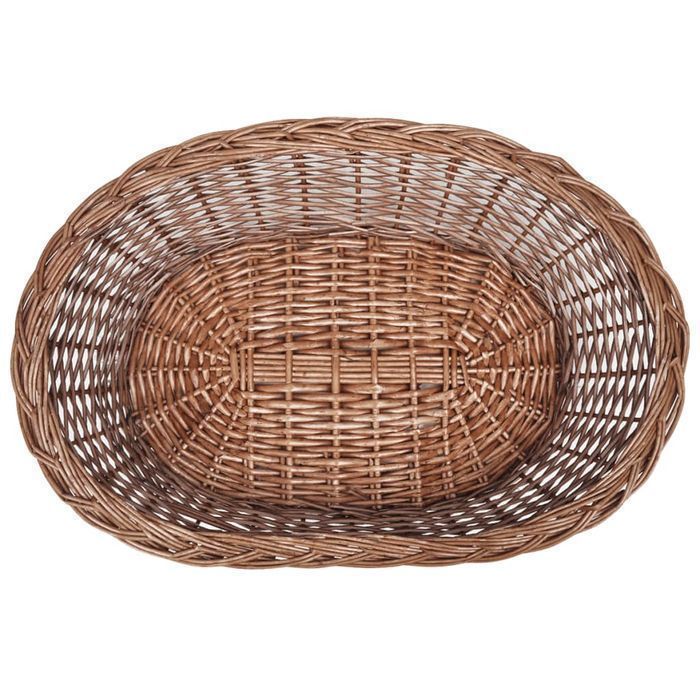 Vidaxl Wiklinowy Kosz/Legowisko Dla Psa, Naturalne, 50 Cm
