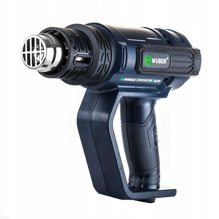 Opalarka Elektryczna 2 Biegi Regulacja Mocna 2200w + 5 Dysz + Szpachla