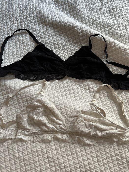 Miękki koronkowe biustonosz H&M, 2- pak dla karmiącej