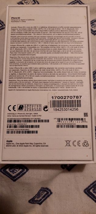 Telemovel Iphone se 2022