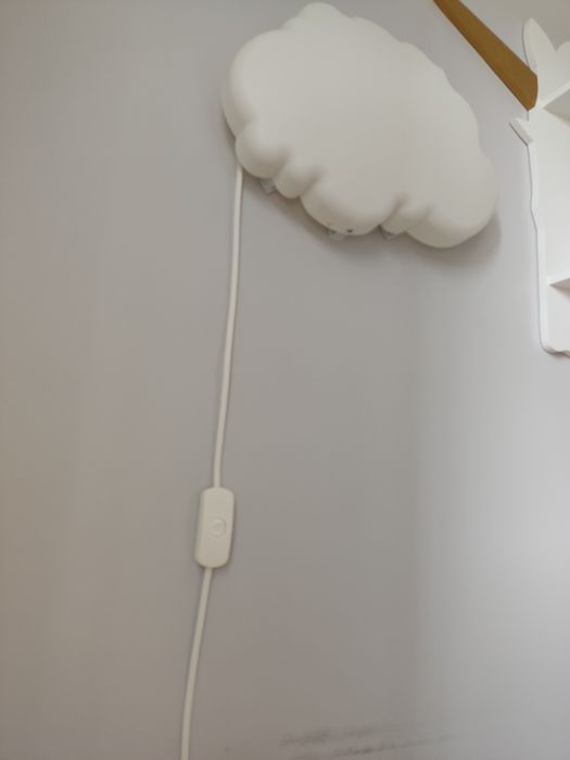 Lampka kinkiet ścienny IKEA chmurka