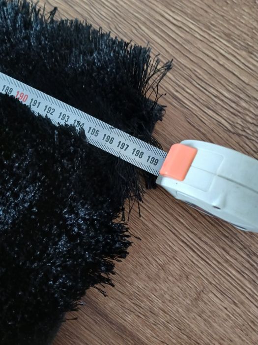 Carpete preta grande