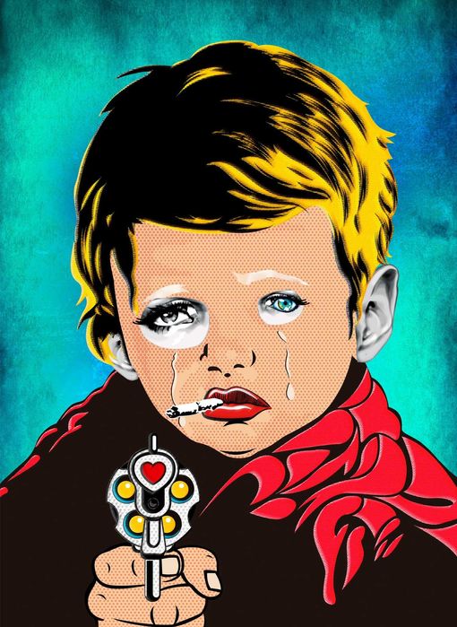 Ilustração "Menino da Lágrima"