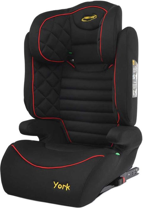 Fotelik samochodowy YORK ISOFIX homologacja 100-150cm R129 - wysyłka