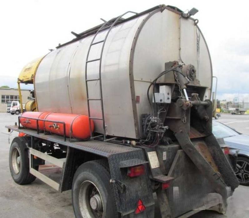 Przyczepa recykler asfaltu R.KOLBERG diesel - LPG * import Niemcy