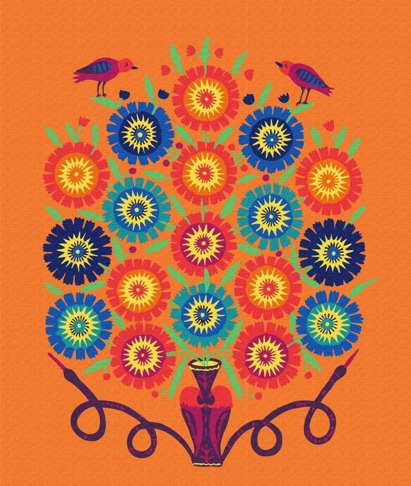 Картини по номерах Марії Примаченко