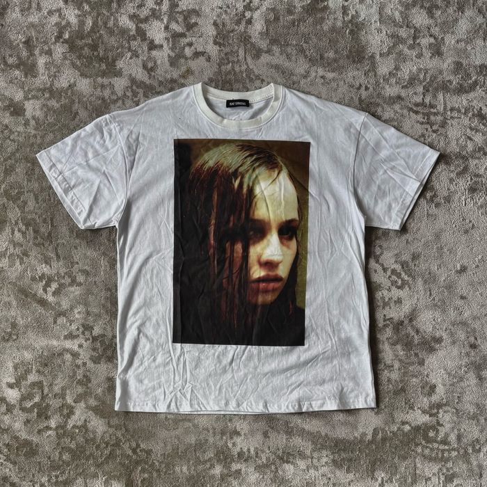 1:1 !! VERY RARE !! Raf Simons / RS FW18 Christiane "Wet Hair" T-Shirt | Erd Type