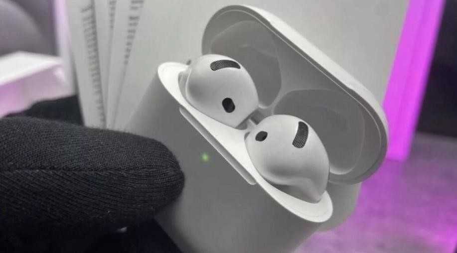 Лучшие на рынке Airpods 4 1в1 Беспроводные Наушники чип Airoha